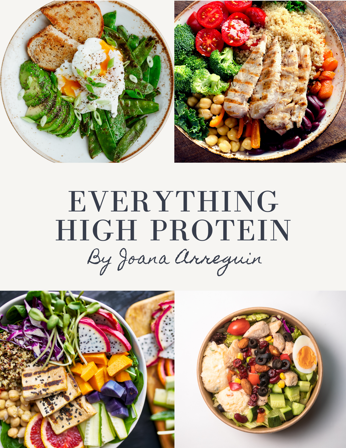 Everything High Protein- Build Your Own Meal Plan Recipe Book